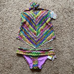 Becca swimwear tankini NWT